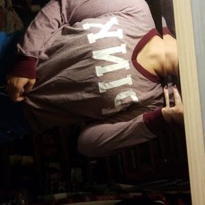 Vs pink long sleeve